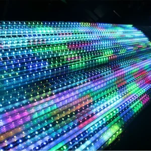 Dc12v Dc24v Dmx 3D Rgb Led Tube Light Matrix