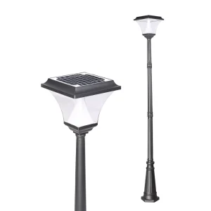 Decoration Modern IP65 Outdoor Solar Lawn Lamp Outdoor Waterproof 1M Pole Led Solar Garden Light
