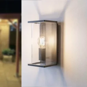 Decorative Die-cast Aluminum Polycarbonate LED E27 15W IP65 Outdoor Garden Wall Mounted Lighting 3500K Warm White Ra60 220V