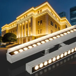 Decorative RGBW 24W220V LED Linear Lamp For Building Exterior Wall Decoration