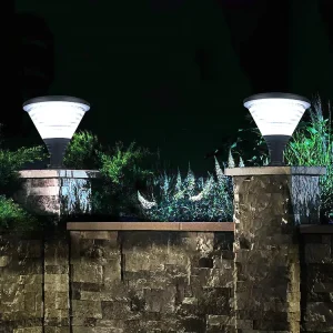 Die Casting Aluminum PC IP65 Waterproof Solar LED Outdoor Pillar Light with 12 Hours Working Time