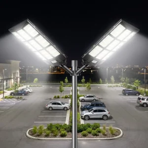Dimming Control Solar Street Light Brightness Adjustment Stepless Leveling Customizable Atmosphere Road Lighting Gear