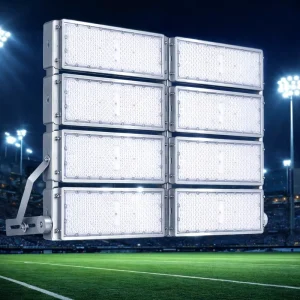 IP66 IK08 Modular LED Flood Light for Stadium, High Mast, Tunnel, and Industrial Area Lighting