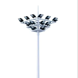 Durable IP66 Rated 15m 120W Aluminum High Mast LED Floodlight Outdoor Stadium Light