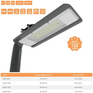 E056 30W Portable Lightweight IP65 6500K 120 Beam Angle Aluminum LED Flood Light for Street Light & Outdoor Use