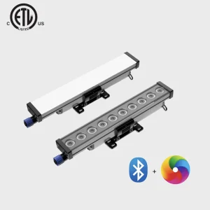 ETL Certification Aluminum Office Outdoor Facade Outline LED Building Lighting 120D Beam Angle Adjustable IP65 Rated 5-Year