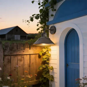 Elegant Modern LED Square Iron Aluminum Black Durable Outdoor Wall Light IP23 Waterproof 5000K Daylight 20 Beam Angle