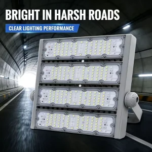 Emergency Die-cast Aluminum 100W 150W 200W 250W 300W Stadium Light Antiglare Outdoor Sport Module Flood Led Road Tunnel Light