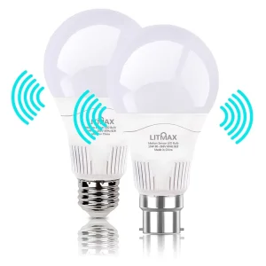 Energy Saving Auto Dimming 360° Motion Sensor LED Bulb Security Lighting for Garage & Driveways