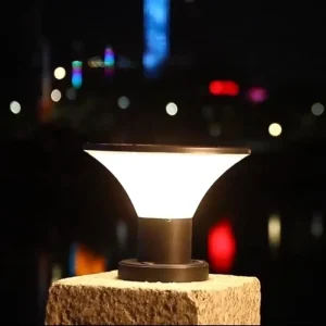 Energy Saving Column Lamp IP65 Outdoor Waterproof Garden Villa Fence Square Yard Post Cap Gate Light LED Solar Pillar Light