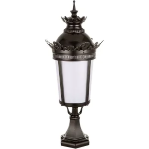 European Classic Aluminum LED Garden Pillar Light, IP65 Waterproof, for Hotel Park and Villa