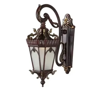 European Style Landscape E27 Outdoor Wall Lamp, Vintage Classic, Exterior Wall Mounted