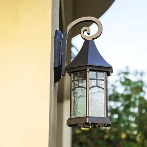 European Style Waterproof Outdoor Wall Lamp for Balcony Garden Villa Courtyard and Aisle
