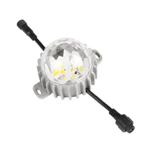 Exterior Building Copper 6000K DC24V 80mm IP68 Waterproof LED Point Lights Outdoor Module
