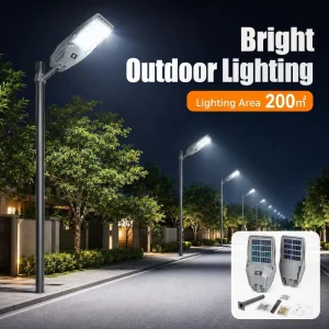 Factory 300w Solar LED Flood Light Customization Double Sided Solar Charging IP65 ABS Use Remote Control