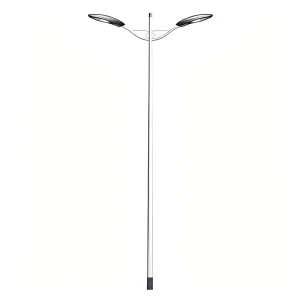 Factory AC LED Stainless Steel Garden Street Light Pole 30W 3m IP68 Waterproof Outdoor High-Pole Lamp