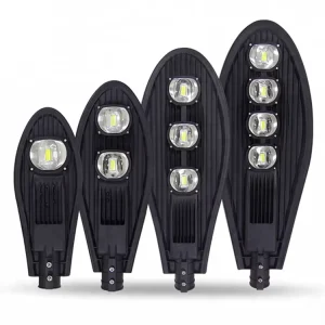 Factory Aluminum LED Street Lamp IP66 Waterproof 85-265V 50W 100W 150W 200W COB Outdoor Light