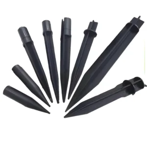 Factory Black ABS PVC Outdoor Light Outlet Accessories