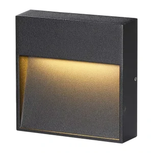 Factory Custom Square Aluminum Alloy Outdoor Wall-mounted Step Light Architectural Outdoor Wall Light Outdoor Pathway Wall Light