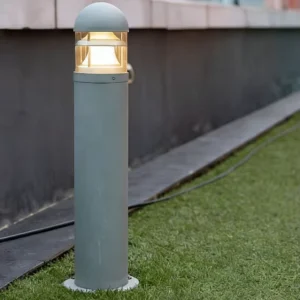 Factory Customization 5W 7W 10W 15W Solar Electric Aluminum LED IP65 Outdoor Bollard Light 360 Beam Angle For Garden Lawn