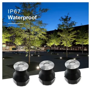 Factory Direct IP67 3W LED Underground Light Buried Inground Ground Outdoor Aluminum Body Park Garden Pathway LED Light