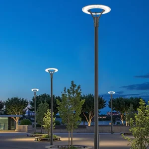 Factory Direct IP67 Waterproof Outdoor LED Solar Street Light for Garden 3 Meters Die Cast Aluminum Construction