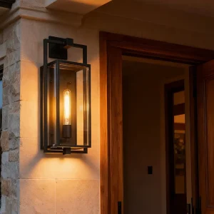 Factory Direct Sale Stainless Steel Silver Waterproof Garden Wall Lamp Customization Outdoor Wall Lights for Garden