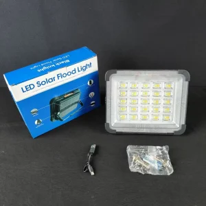 Factory Long Battery Life Led Portable Work Light Usb Solar Charging ABS Materials Rechargeable Emergency Flood Light