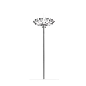 Factory Price 1000W Durable Aluminum High Mast Stadium Lighting with IP65 IP67 Protection Adjustable Height 15 40m