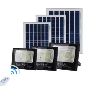 Factory Price 20W 40W 65W 100W 200W 300W 600W Solar Powered Flood Lights Lamp for the Garden With Motion Sensor