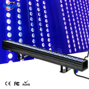 Factory RGBW 4-in-1 18 x 10W Pixel LED Wall Washer Light Bar with DMX512