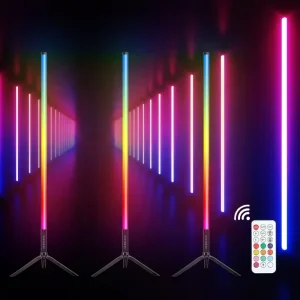 Factory Rechargeable Battery Music Control RGB LED Pixel Tube Lights Neon Bar Party Events Stage Lights