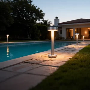 Factory Supply IP65 Waterproof Outdoor LED Bollard Garden Light for Pathway Courtyard Patio Street
