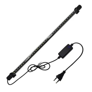 Factory Supply LED Submersible Aquarium Light for Fish Tank 16cm to 112cm Tri Color Switchable Fish Lamp