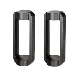 Flower Fence Driveway Walkway Garden Pathway Yard 6W 7W 12W Lawn Landscape Lights IP65 Waterproof Aluminum PC Bollard Light