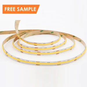 Free Sample 2.8mm 10mm LED Strip COB RGBCW RGB RGBW 12V 24V Light Strips IP68 IP65 IP67 IP20 Rated 9W 4mm 8mm COB LED Lighting