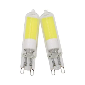 G9 LED Landscape Corn Lights 4W 440LM Ra>80 300-Degree Beam AC Remote Control PC+Silicon COB 2700K ETL CE Certified
