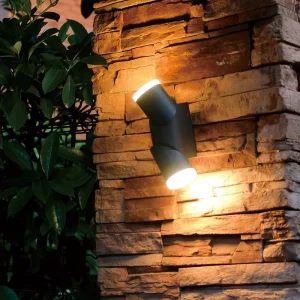 Garden Exterior Lighting Flexible Waterproof IP54 Wall Lamp Outside Landscape Lighting LED Outdoor Indoor Wall Light