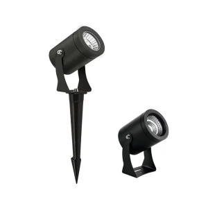 Garden Lawn Lights IP66 Waterproof Outdoor Pathway Spotlights Ground Insert LED Spike Light with Adjustable Light Direction
