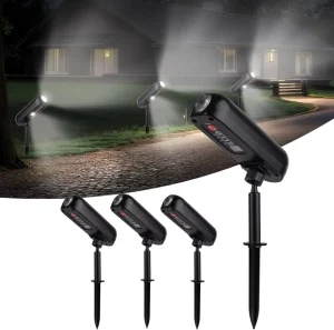 Garden Solar Lights Solar Spotlights IP65 Waterproof 3 Lighting Modes Outdoor Solar Garden Spotlight Patio Lawn Driveway Fence