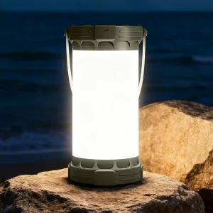 Glocusent 135 LED Ultra Bright Camping Lantern 1500LM 200H 5000mAh 3 Colors Hiking Emergency Camping Lamp