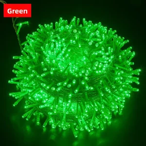 Gold Custom IP44 Dimmable Waterproof LED Outdoor Patio String Lights Customizable OEM Factory Outlet for Christmas Decorations