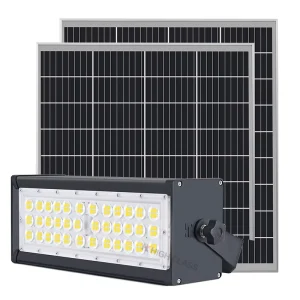 Heavy Duty Commercial Reliable Durable Die-casting Aluminum Shell 100w Solar Light for Pathway and Residential Areas