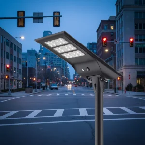 High-Efficiency Mono Solar Panels All-In-One 60w Solar Led Street Lighting System LiFePO4 Battery Sun-Tracking IP65 for Road