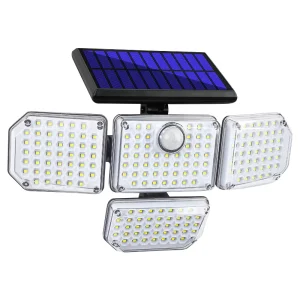 High Lumen IP65 Waterproof ABS LED 3 Light Modes Outdoor Solar Garden Light with Motion Sensor