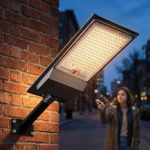 High Lumens Long Lifespan Solar Light Waterproof Outdoor IP65 All in One Solar Street Aluminum Light for Road Street Usage