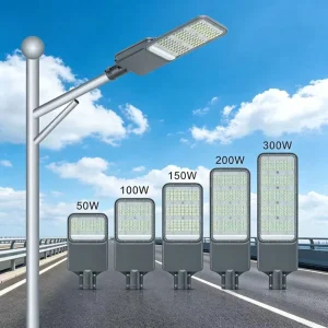 High Power 50W 100W 150W 200W 300W LED Street Light IP65 Waterproof Outdoor Highway Lighting For Square