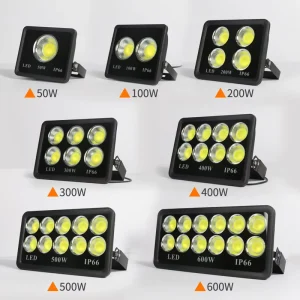 High Power Flood Light 200w 300w 400w 500w 600w Logistic Airport Stadium Projector Lamp Led Flood Light