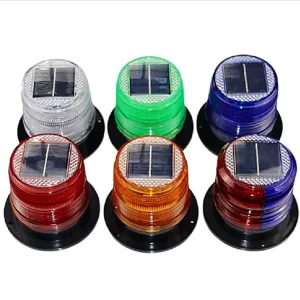High Power Traffic Warning Light LED Solar Road Stud Magnetic Car Vehicle Strobe Warning Light