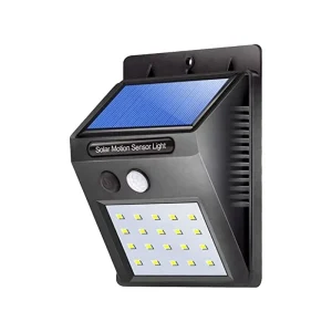 High Quality 8 16 20 30 40 48 LED IP65 Waterproof Outdoor Security PIR Motion Sensor COB LED Solar Garden Wall Light